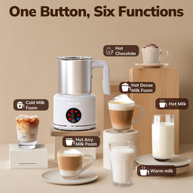 Morpilot pour-spout design minimizes drips during latte art