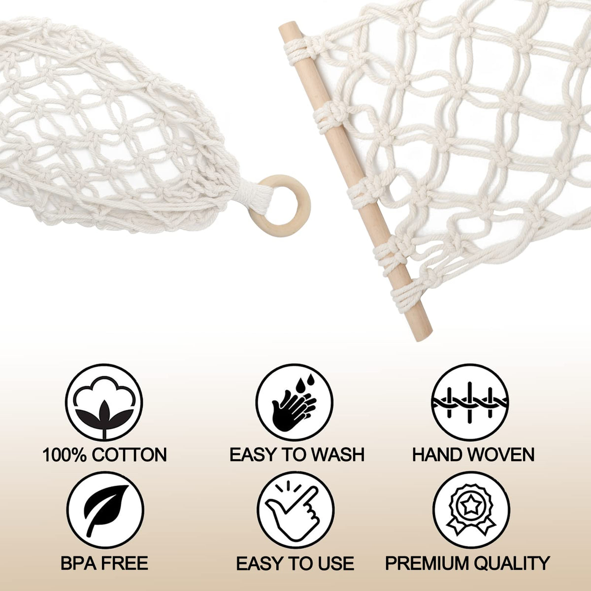 Hand-woven Motarna basket is durable and gentle on produce.