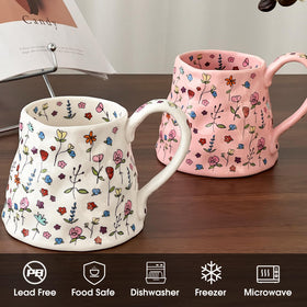 Movlen 20oz mug is microwave and dishwasher safe for easy daily use