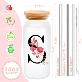 Mozaba complete set with glass, Tritan, and stainless steel straws for versatility