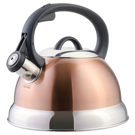 Mr. Coffee Flintshire kettle with copper finish front view for stylish daily boiling.