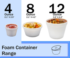 Mr Miracle 4oz portion cup for hot soups or cold snacks.