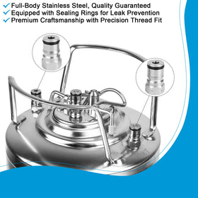 MRbrew etch-free ball lock post compatible with Cornelius kegs