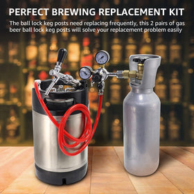 MRbrew complete keg post kit for flexible homebrewing setups