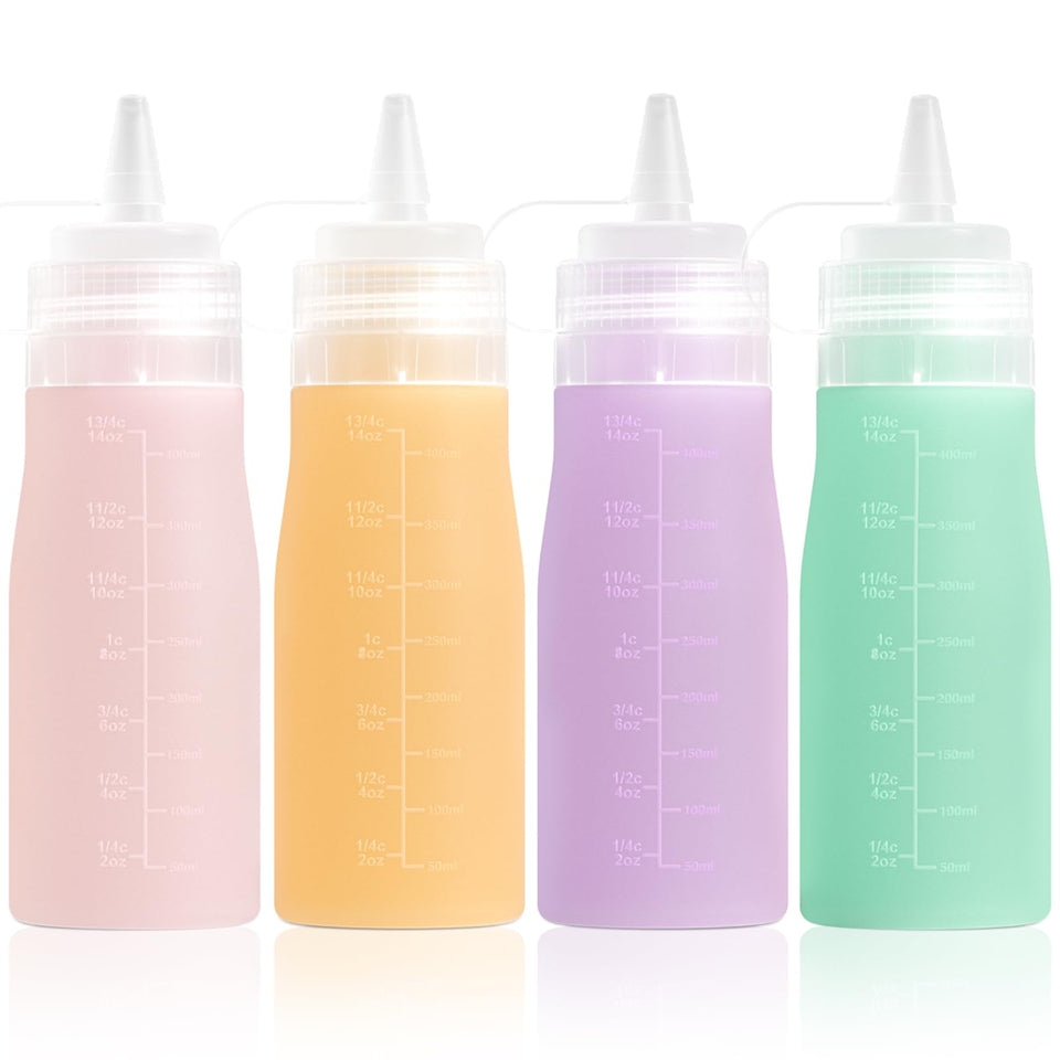 Mrsdry 16oz silicone squeeze bottle with wide opening for easy filling.