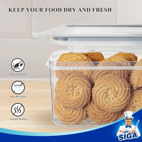 MR.SIGA BPA-free, food-grade containers ensure safe food storage.