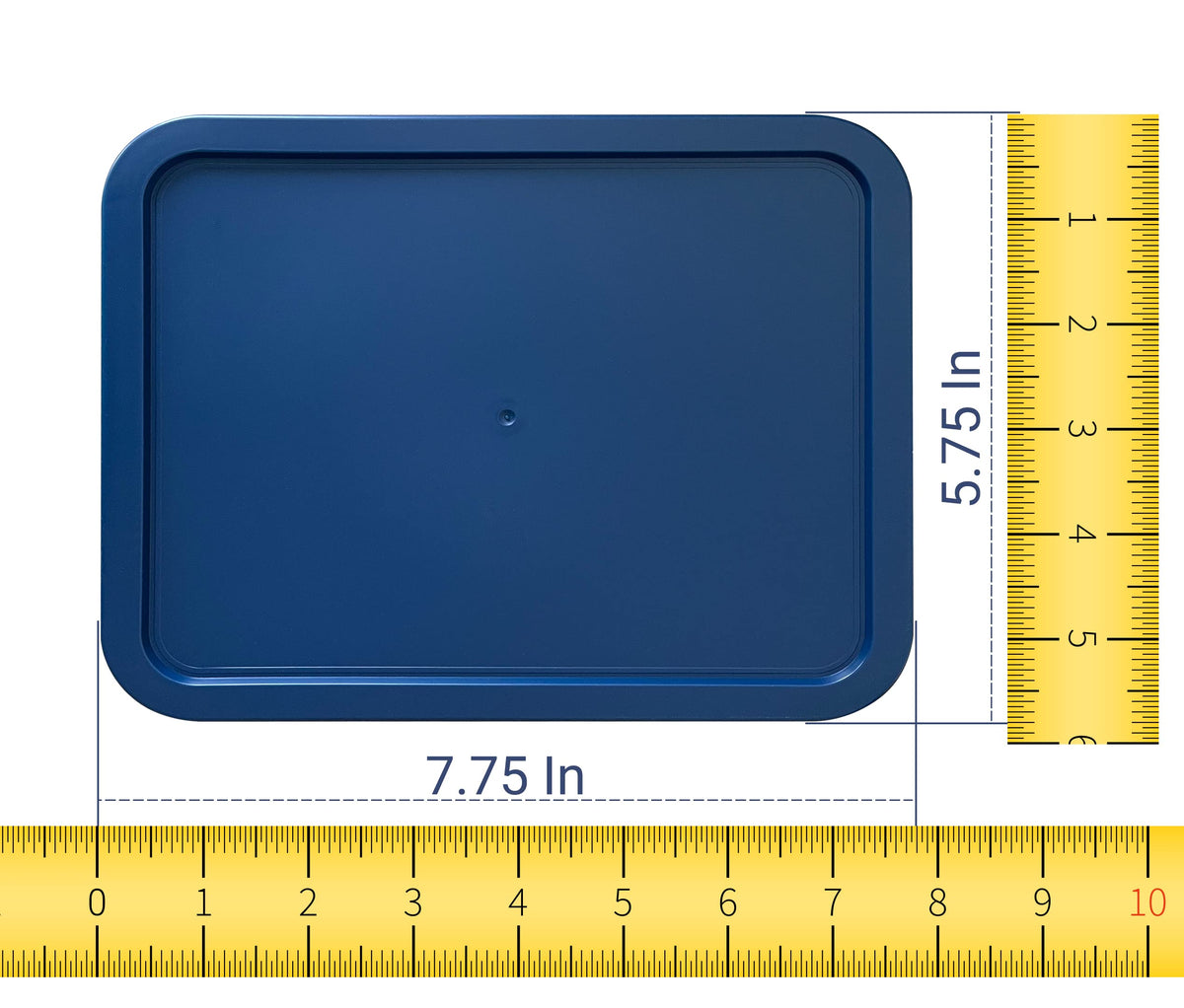 MRX Solutions Pyrex 3-Cup blue lid demonstrates leak-resistant design for meal prep
