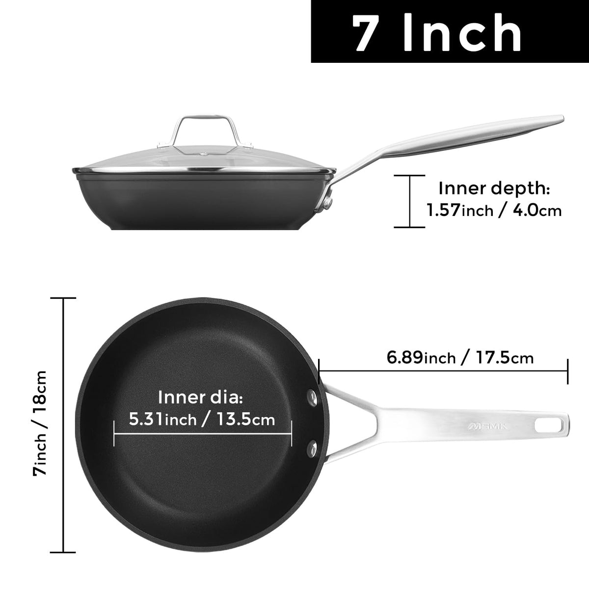 MsMk pan is dishwasher safe for easy cleanup after cooking