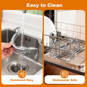 Mttobo easy-clean attachment for quick rinsing after use