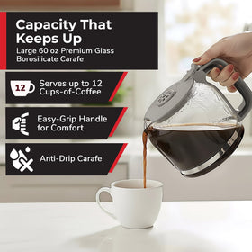 MUELLER HOME reusable filter reduces waste and preserves coffee flavor