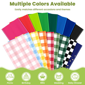 Outdoor event protected by Mulbozy disposable tablecloth