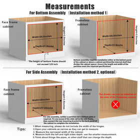Mulush full-extension slides shown supporting up to 60 lbs.