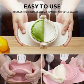 MUMSUNG dishwasher-safe dumpling set ready for easy cleanup after cooking.