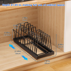 Mustorn carbon steel rack showing heavy-duty construction and durable finish.