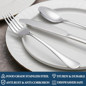 MUTNITT fork with comfortable handle offers easy grip and balanced dining.