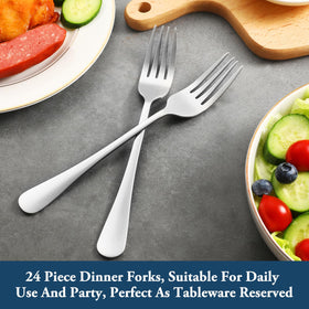 MUTNITT restaurant-grade forks suitable for hosting guests and events.