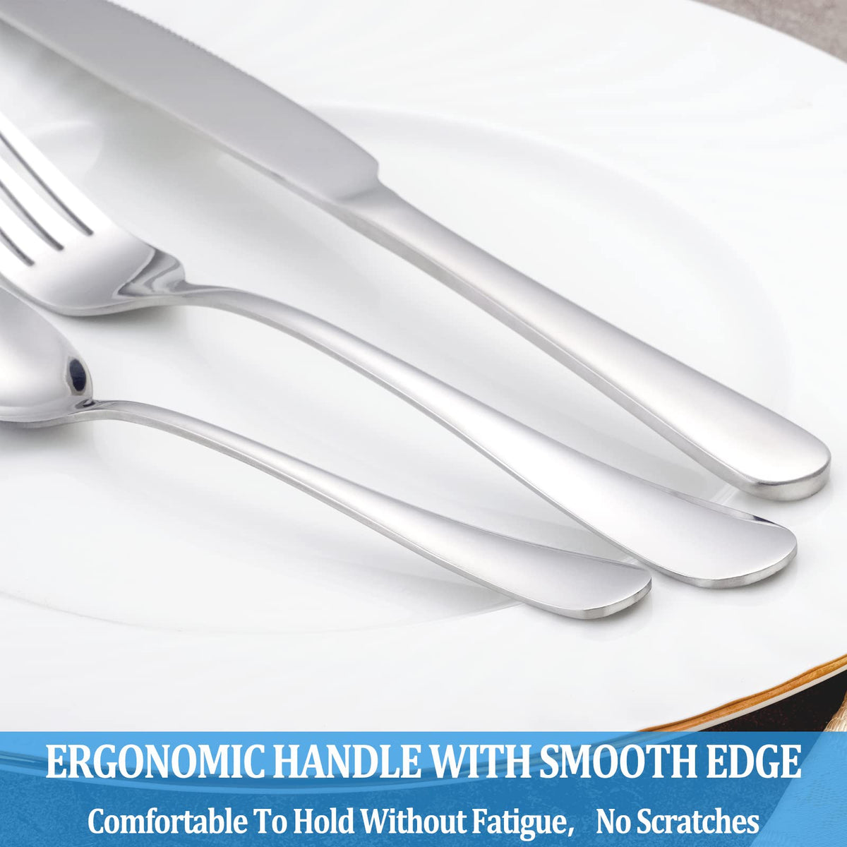 MUTNITT teaspoons classic design complements existing flatware for refined everyday dining
