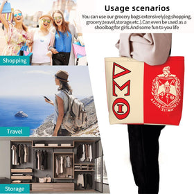 MVYNUL Sorority Tote is great for beach trips and picnic items.