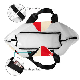 MVYNUL Sorority Tote includes an inner pocket to organize keys and phone.