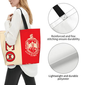 MVYNUL Sorority Tote's large capacity holds groceries, gym gear, or travel essentials.