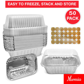 Mwnxia baked goods in loaf pans ready for oven-to-table serving