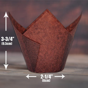 MyBakning jumbo tulip cups show oven-safe performance and clean liner appeal.