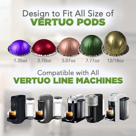 Mycoffeestar Vertuo pod lid on capsule shows easy refill and reuse.