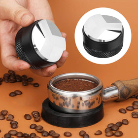 Mytdkxin coffee distributor/stirrer aids even tamping and mixing.