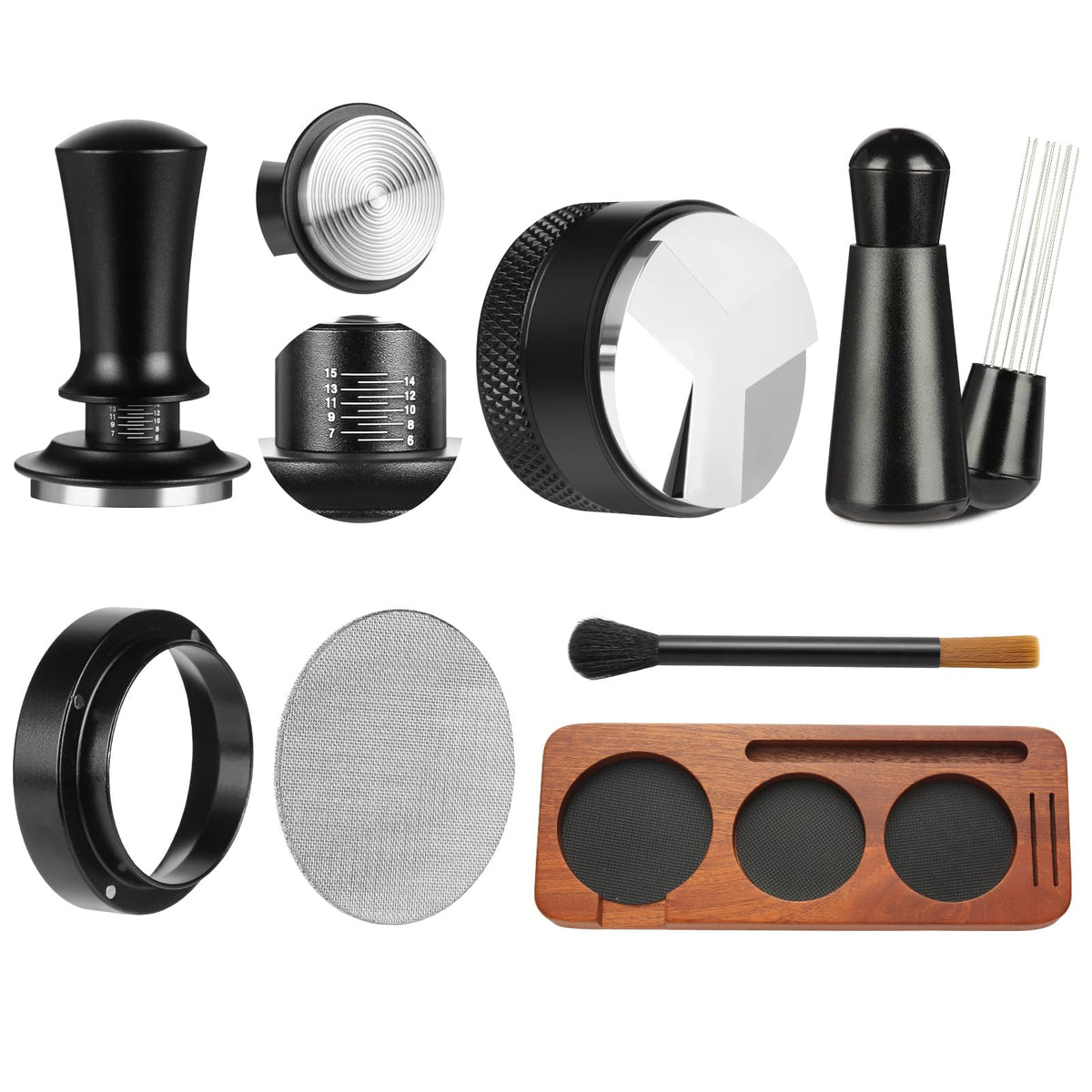 Mytdkxin 54mm espresso tamper delivers consistent extraction.