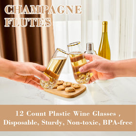 N9R one-piece champagne cups with seamless design
