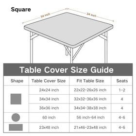 Nacuci table cover suits weddings and indoor gatherings with a clean white appearance.