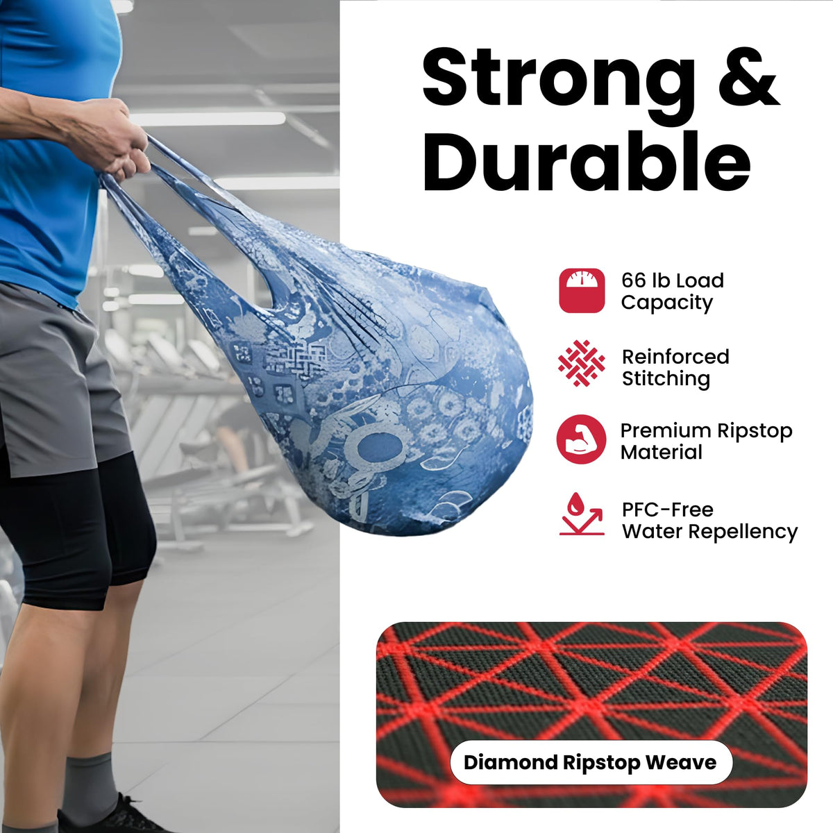 Nanobag Sling combines durability with ultralight design for everyday carry.