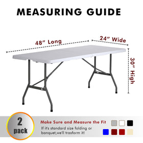 Nasitos multi-use table cover suitable for events, parties, and vendor booths