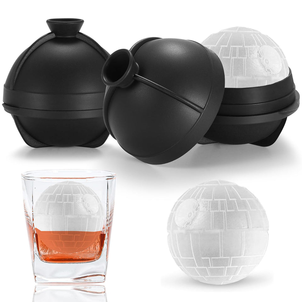 Nax Caki 3D Death Ball ice cube mold for dramatic, slow-melting cocktails.