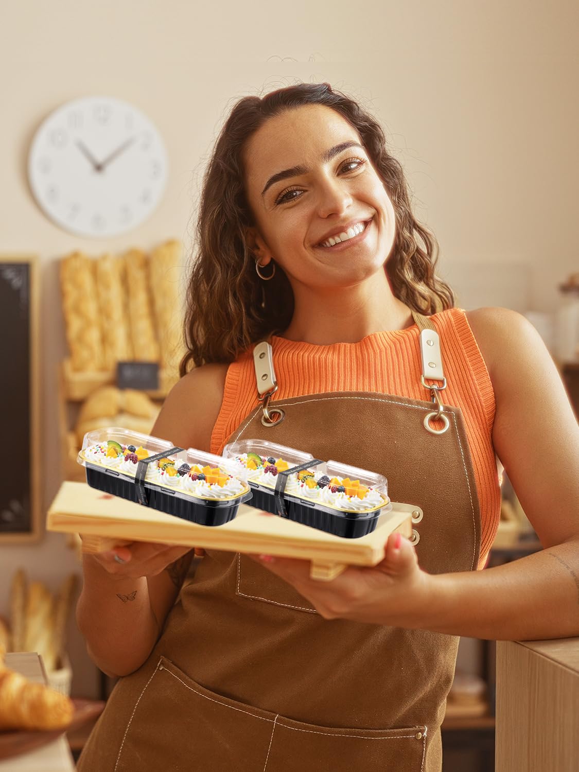 Even heat distribution supports consistent results in baked goods.