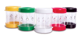 NEGG boiled egg peeler transparent body shows peeling progress during use.