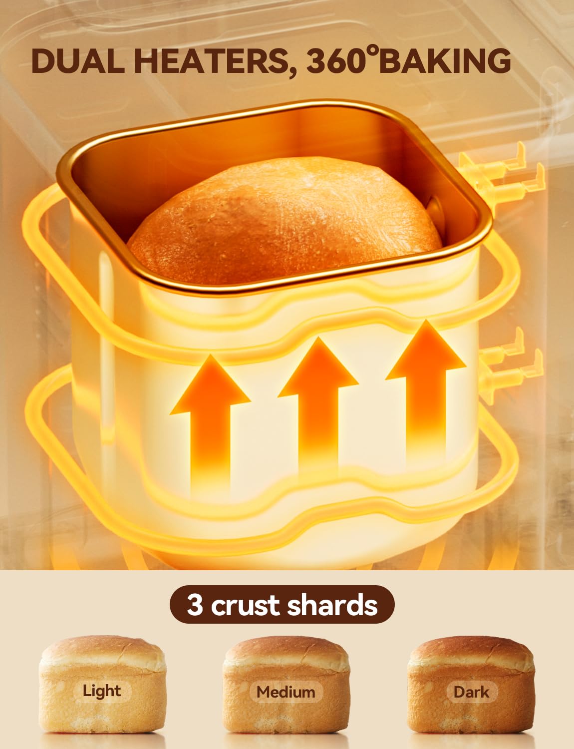 Neretva bread maker stainless steel body for durable, heat-resistant performance.