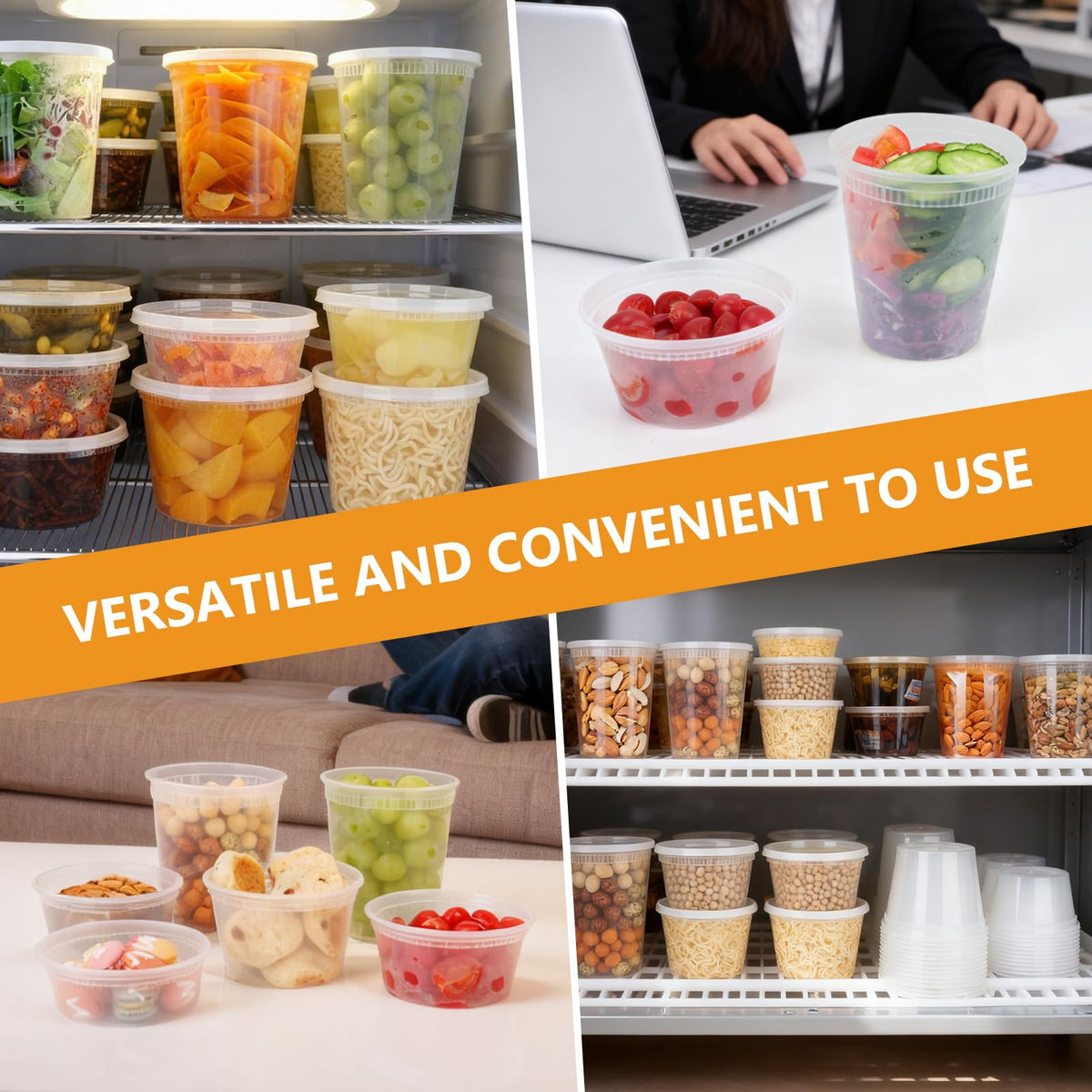 NESCCI microwave-safe containers simplify reheating on busy weeknights.
