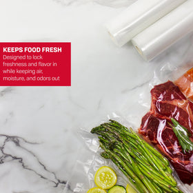 NESCO bags demonstrate microwave, boil, and sous-vide safety in your kitchen.