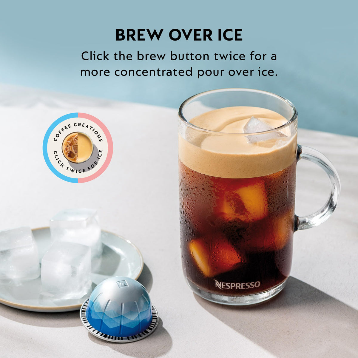 Nespresso Vertuo centrifusion barcode-reading feature enabling automatic brewing parameters.