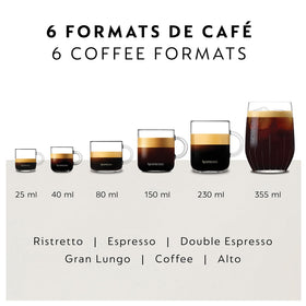 Nespresso Vertuo Pop+ recyclable capsules supported by a free recycling program.