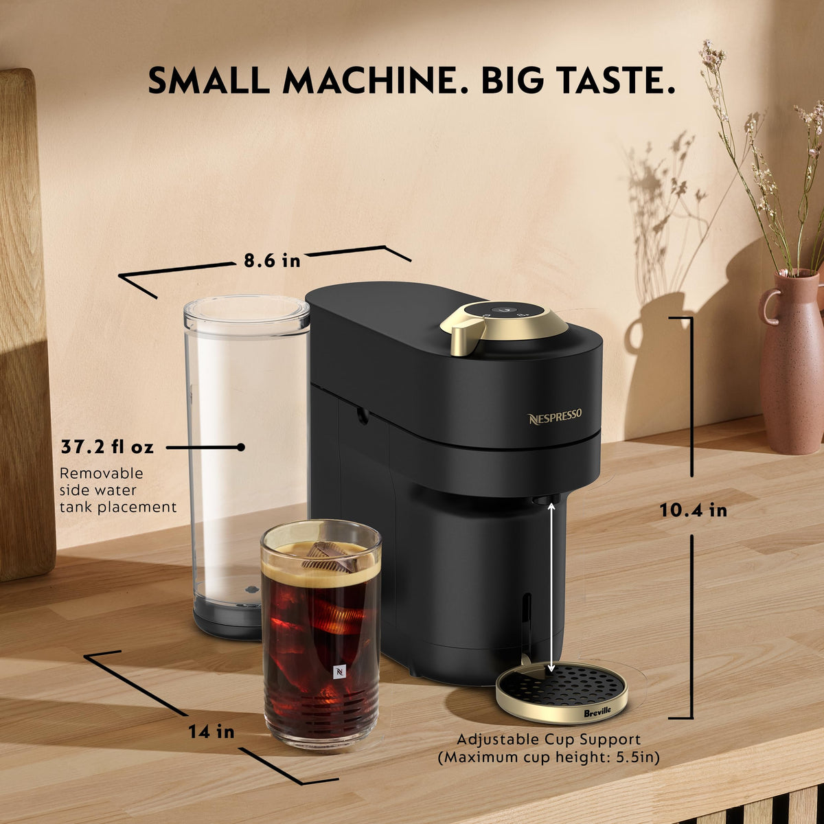 Nespresso Vertuo Pop+ complimentary tasting pack included