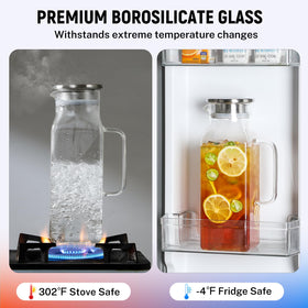 NETANY pitcher featuring an ergonomic handle for comfortable pouring.