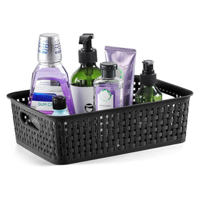 NETANY ventilated basket design highlights small holes for breathable storage.
