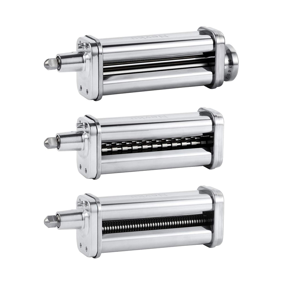 Nevku pasta roller attachment for KitchenAid creates uniform sheets for even cooking