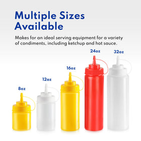 New Star clear bottle is dishwasher safe for quick kitchen turnaround.