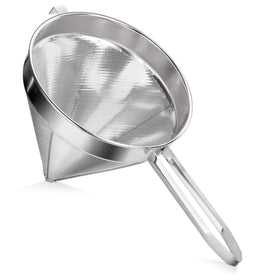 New Star 34257 china cap strainer with fine mesh for smooth sauces.