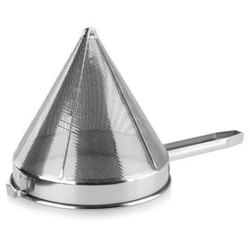 New Star 34257 stainless steel china cap strainer withstands busy prep.