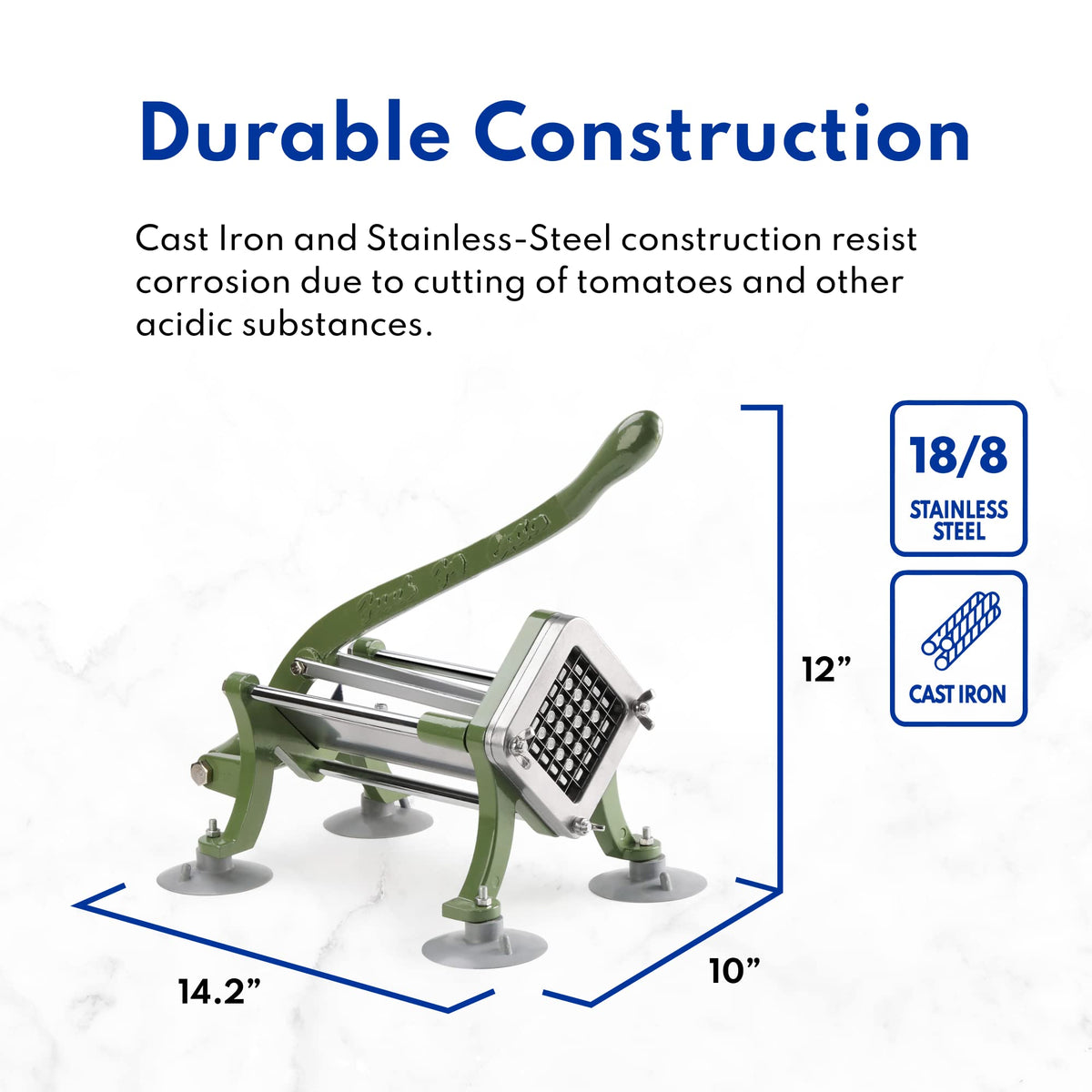 New Star Foodservice 42306 easy-clean design for quick maintenance.