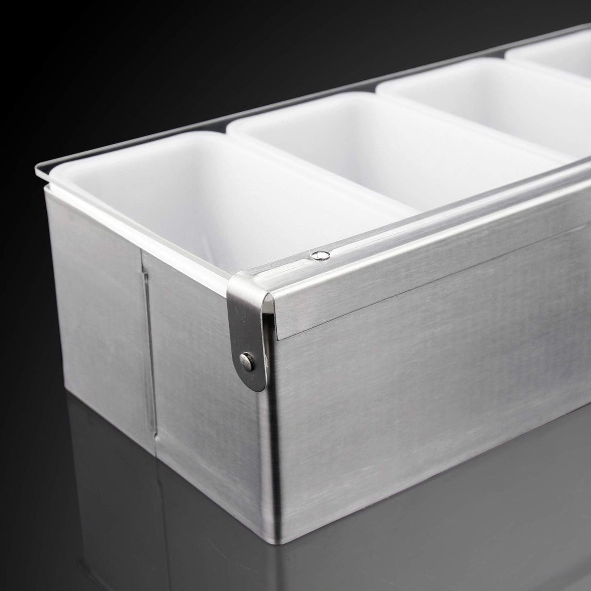New Star 48049 includes six pint inserts for easy, sanitary refills